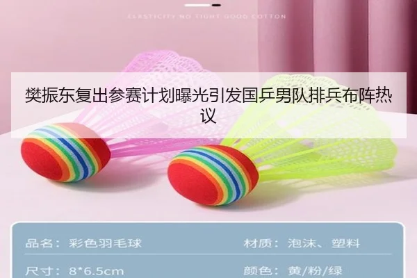 樊振东复出参赛计划曝光引发国乒男队排兵布阵热议 - jiuyou